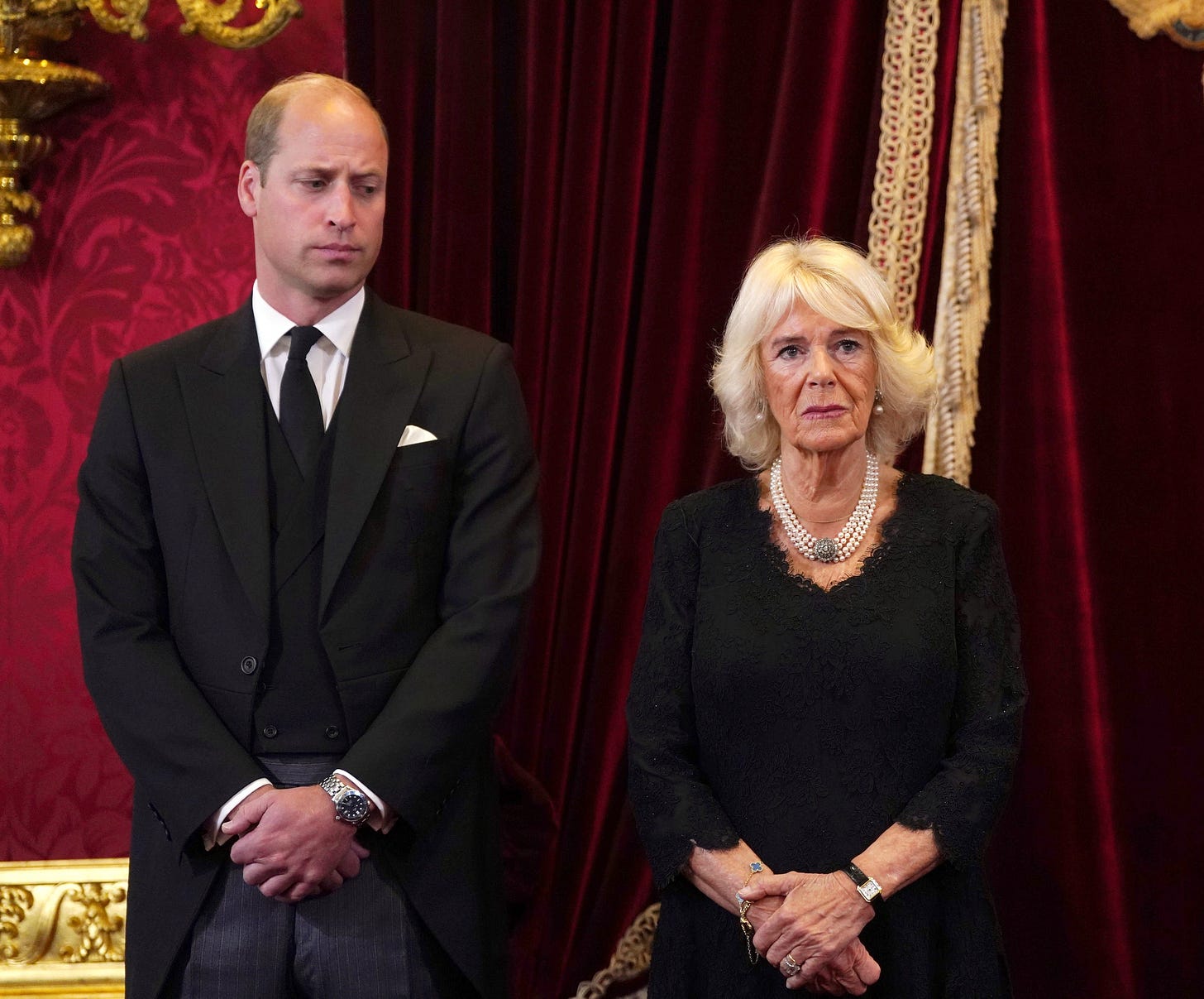 Prince William and Queen Camilla Prince William and Queen Camilla