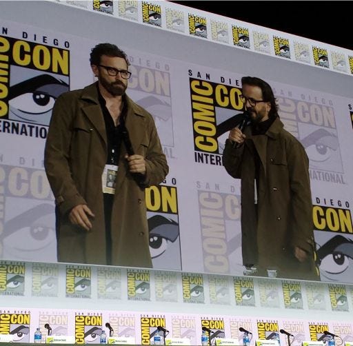 Rob Benedict hosting Superntural Comic Con with Richard Speight Rob Benedict hosting Superntural Comic Con with Richard Speight