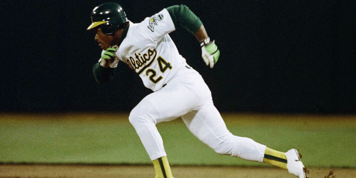 Rickey Henderson 12 fun facts for birthday