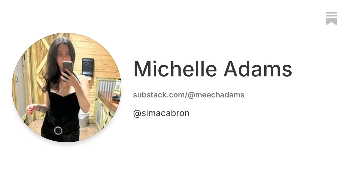 Michelle Adams | Substack