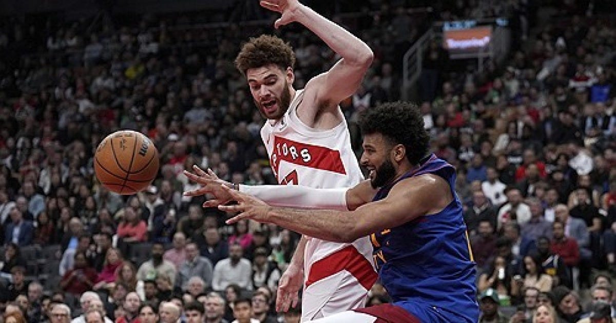 Nuggets Raptors Basketball