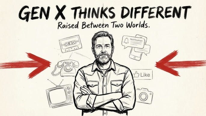 The Hidden Psychology of Generation X — Why They Think So Differently