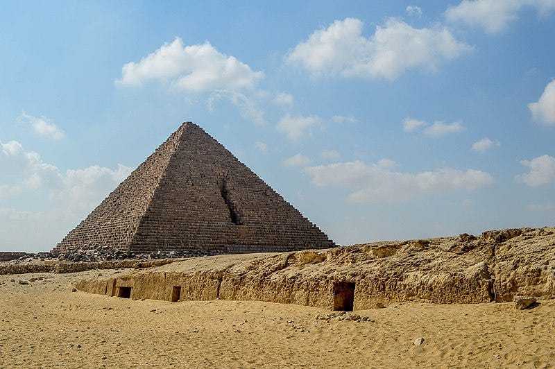 File:The Menkaure Pyramid.jpg File:The Menkaure Pyramid.jpg