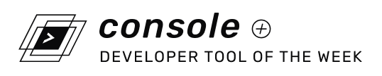 console.dev developer tool of the week