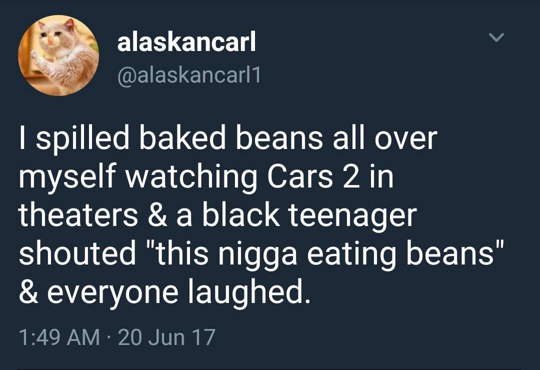 There will never be anything on this app funnier than this. Twitter peaked  right here.