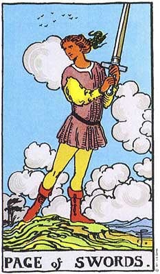 Page of Swords Meaning - Tarot Card Meanings – Labyrinthos