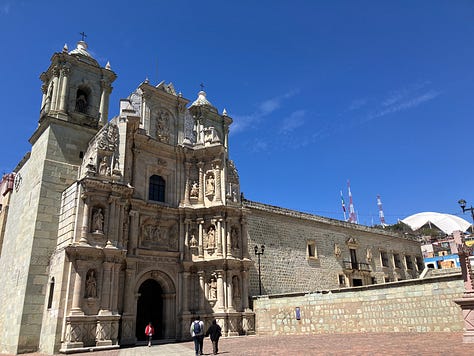 Oaxaca churches and cathedrals