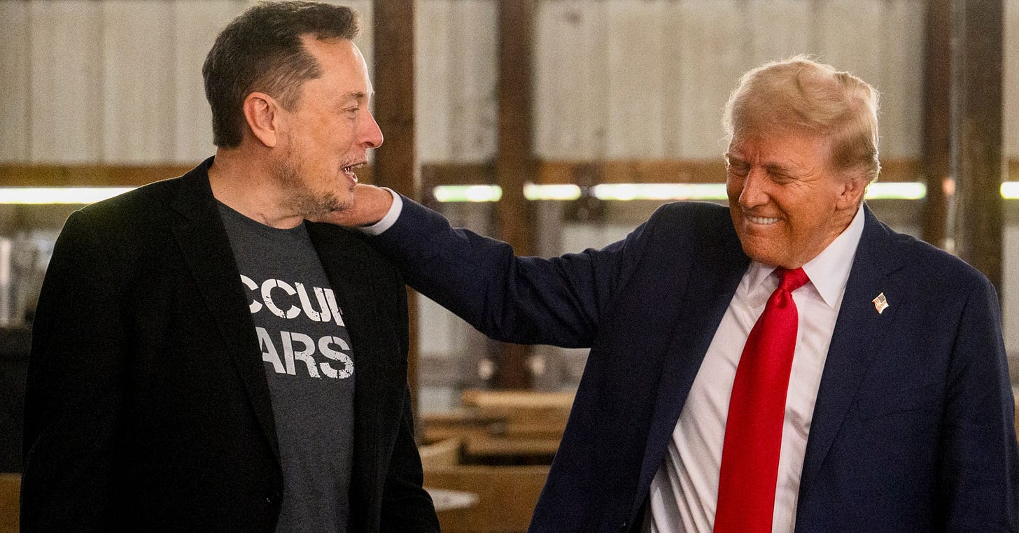 Tech bros and 'super geniuses' bid for a seat at Trump's table