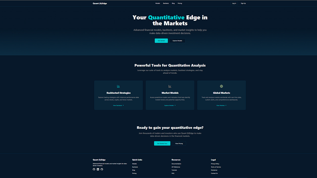 Quant (h)Edge | Lago Brian | Substack