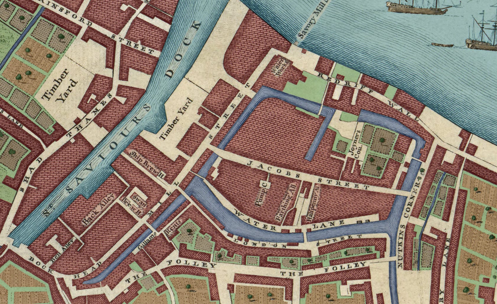 1746 in Colour: Wapping and Bermondsey