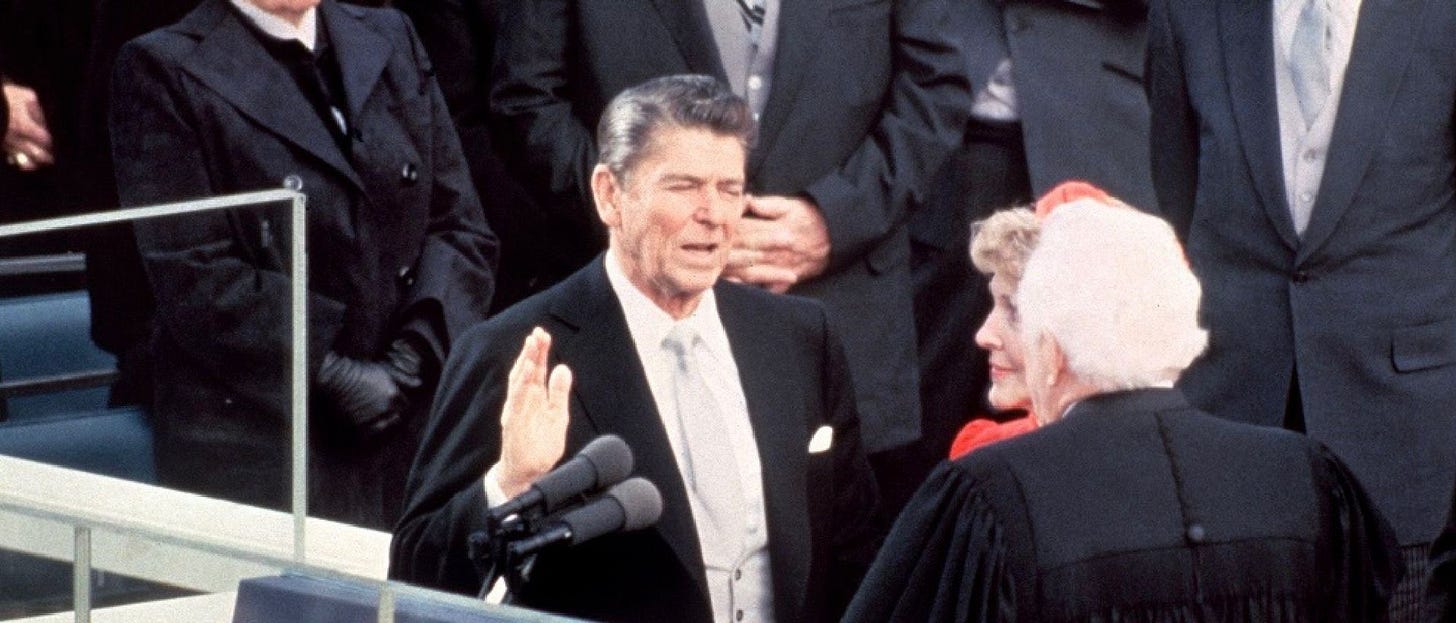 Watch Ronald Reagan's First Inaugural Address In 1981 - Conservative Review