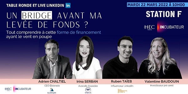 Un Bridge avant ma levée de fond ?