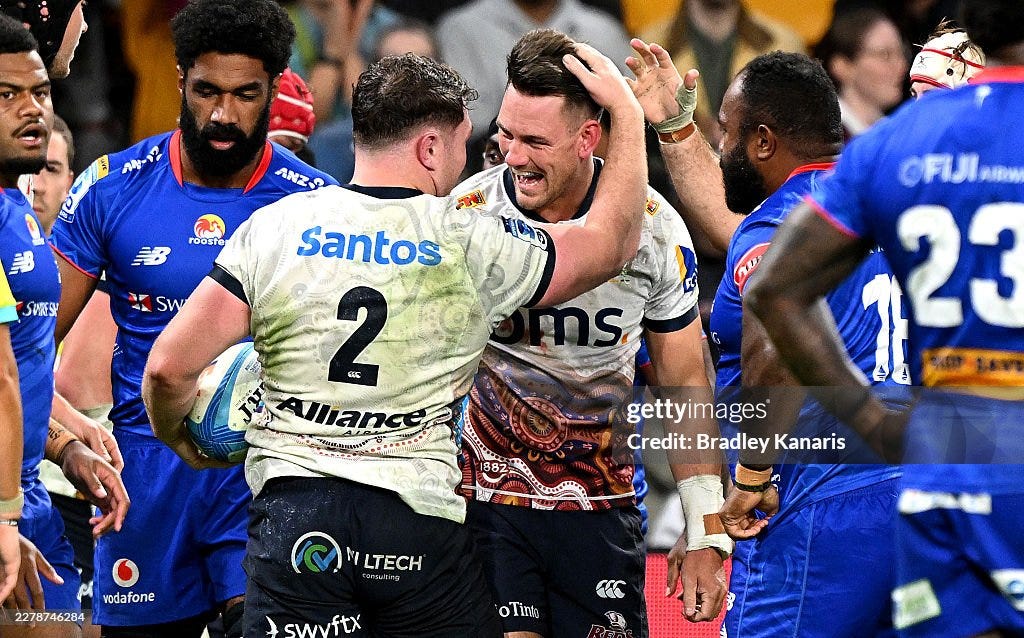 Super Rugby Rd 16 - Reds v Fijian Drua