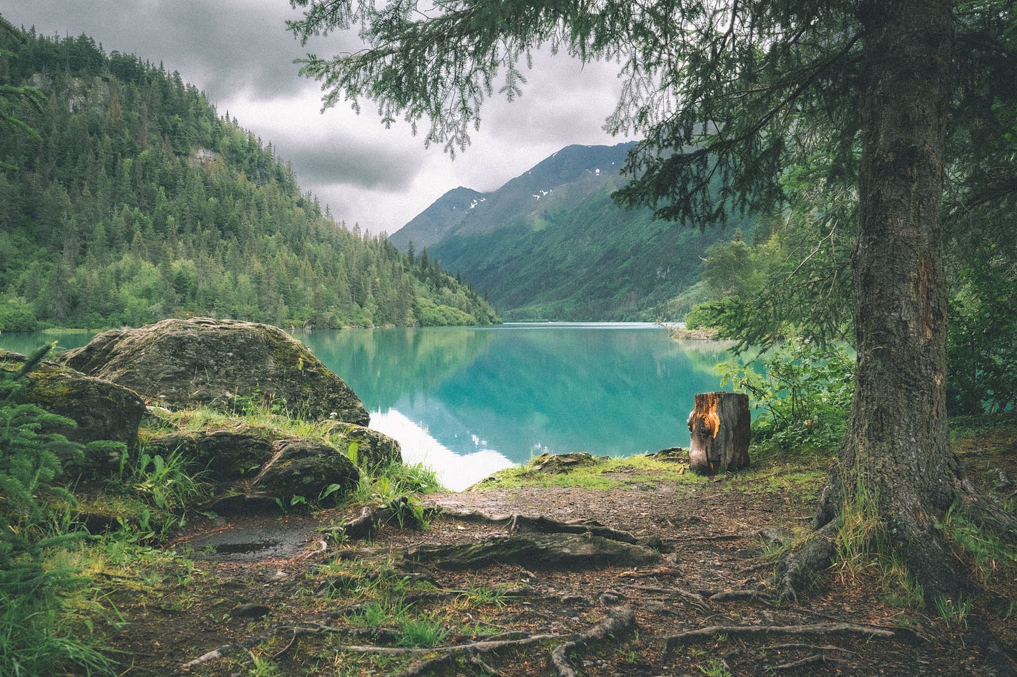 Ptarmigan Lake, Alaska.