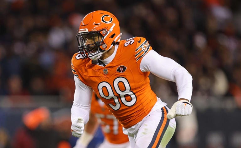Bears' Montez Sweat, Keenan Allen listed as questionable to play against  Titans on Sunday