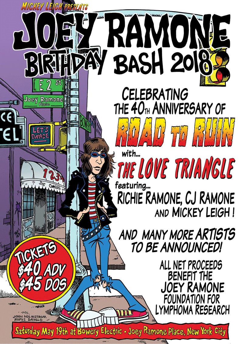 The “Celebrating 50 Years of Joey Ramone” Art Exhibit at