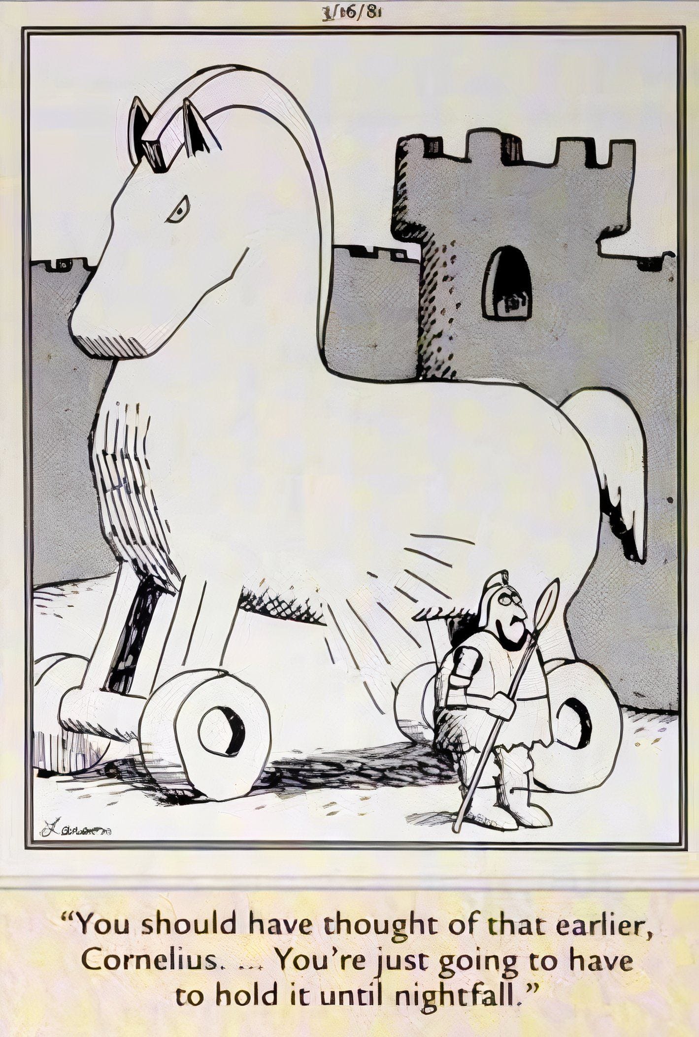 This Recurring Far Side Joke Is the Perfect Metaphor For Gary Larson's Humor