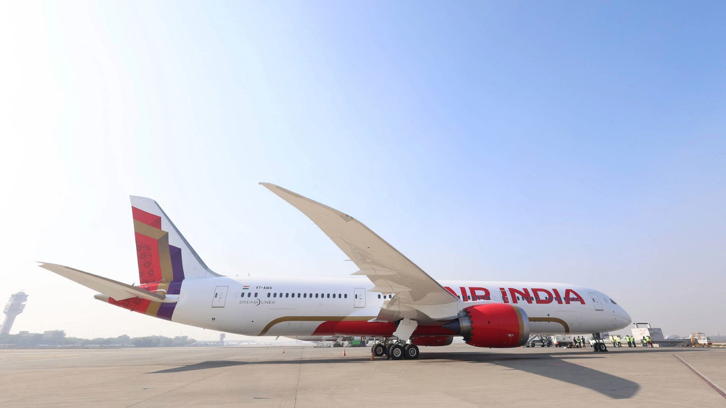 Air India Boeing 787-9 Dreamliner