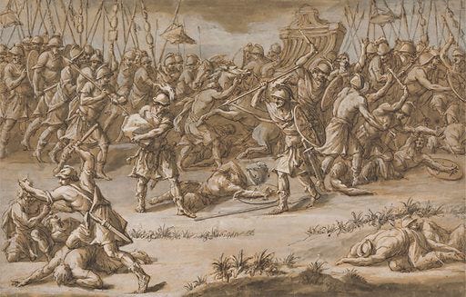Illustration to the Iliad free public domain image | Look and Learn