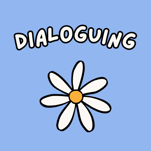 🌼 dialoguing logo