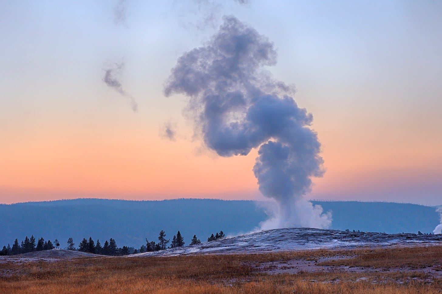 Old Faithful, the geyser