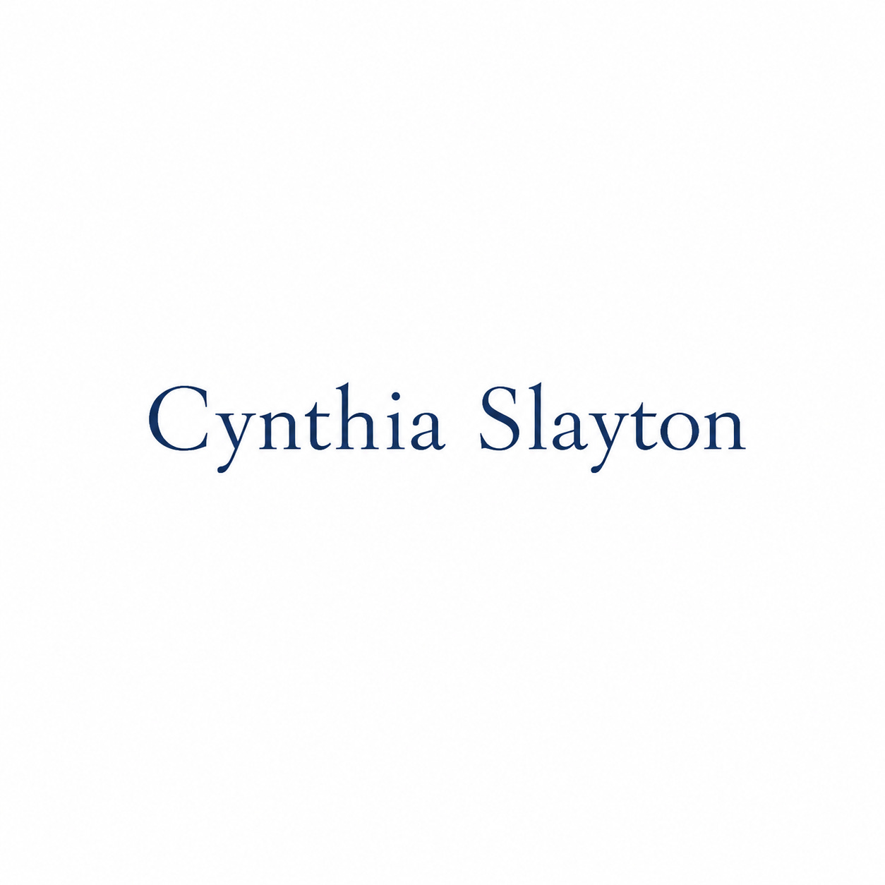 Cynthia Slayton