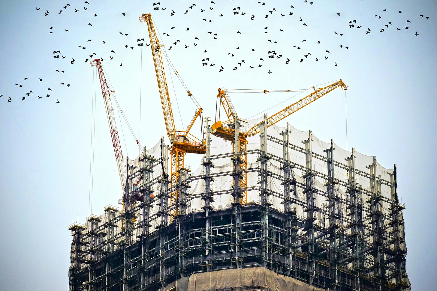 Photo of building under construction by Danist Soh on Unsplash
