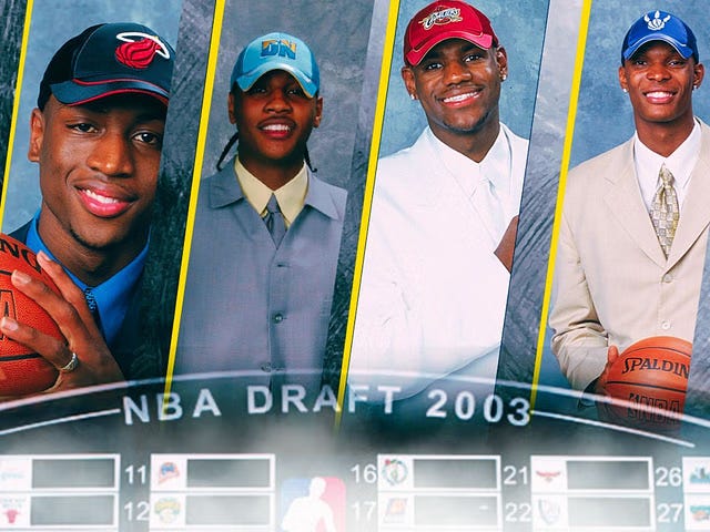 How many players still remain from the 2003 draft class? Taking a closer  look at the LeBron James' class