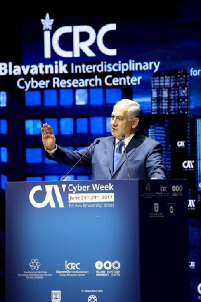 Prime Minister Netanyahu at Cyber Week 2017