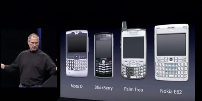 Steve Jobs unveiled the first iPhone 18 years ago - General Discussion Discussions on AppleInsider Forums Steve Jobs unveiled the first iPhone 18 years ago - General Discussion Discussions on AppleInsider Forums