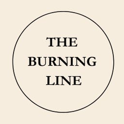 the burning line