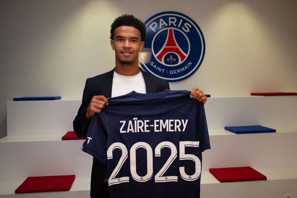 Warren Zaire-Emery signs his first professional contract | Paris  Saint-Germain