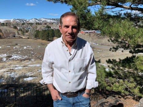 Denver TV news journalist Rick Sallinger, here in a rare photo without a microphone, is retiring at the end of 2023 after a three-decade career on the air. (Provided by Rick Sallinger) Denver TV news journalist Rick Sallinger, here in a rare photo without a microphone, is retiring at the end of 2023 after a three-decade career on the air. (Provided by Rick Sallinger)