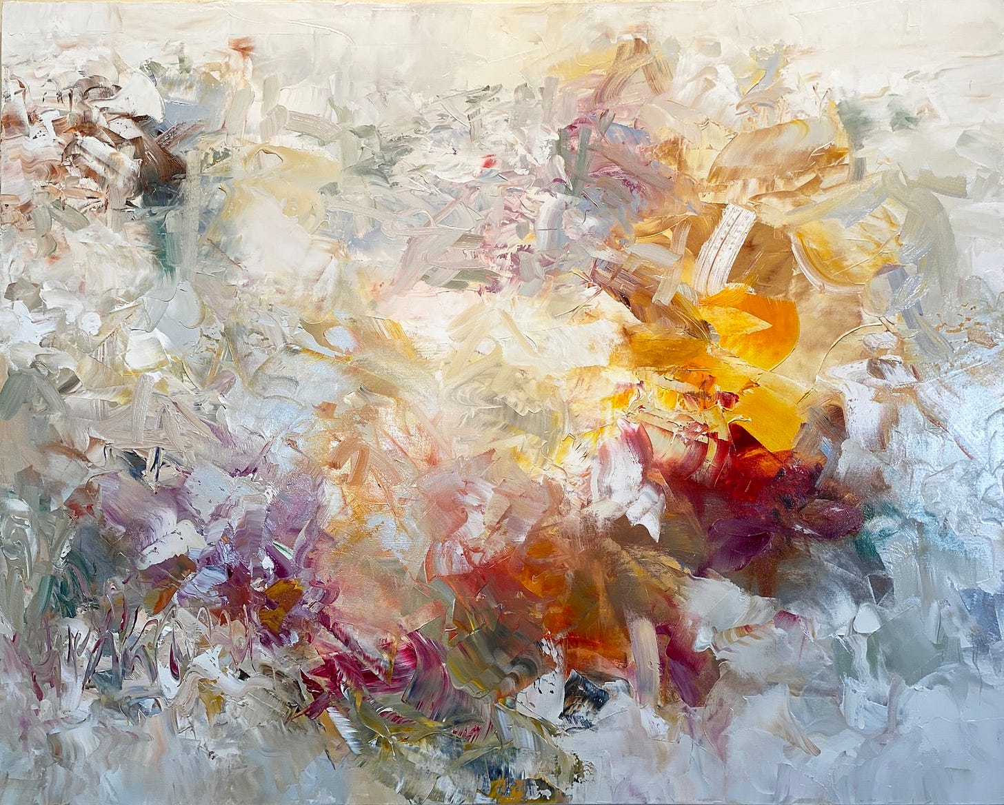   Christine Hayman     Beyond Capture ,  2022 Oil on canvas, 48 x 60 inches   For More Information    Artist Biography, Exhibitions &amp; Collections  
