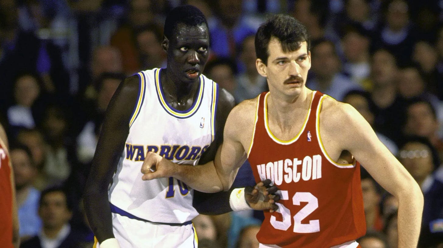 Manute Bol, Chuck Nevitt highlight tallest players in NBA history – NBC  Sports Bay Area & California
