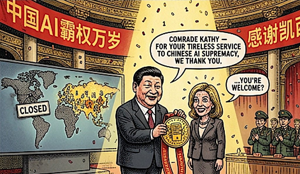 Chairman Xi Could Pin a Medal on Kathy Hochul! 