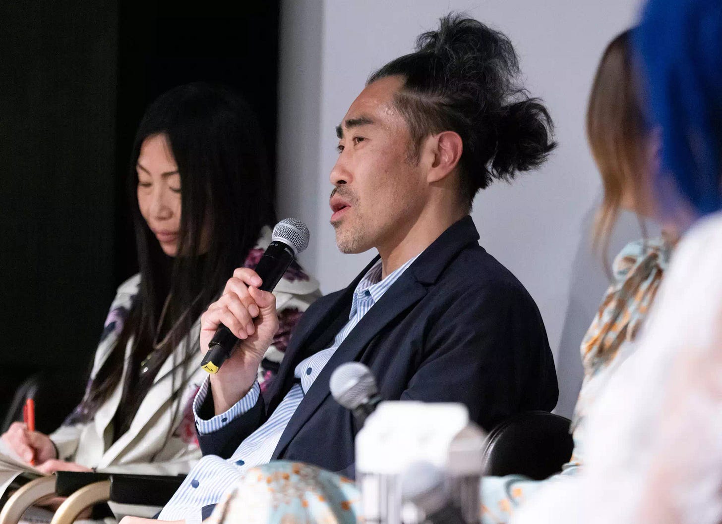 Nasubi at a special event at NeueHouse on Wednesday, April 24 in New York City.