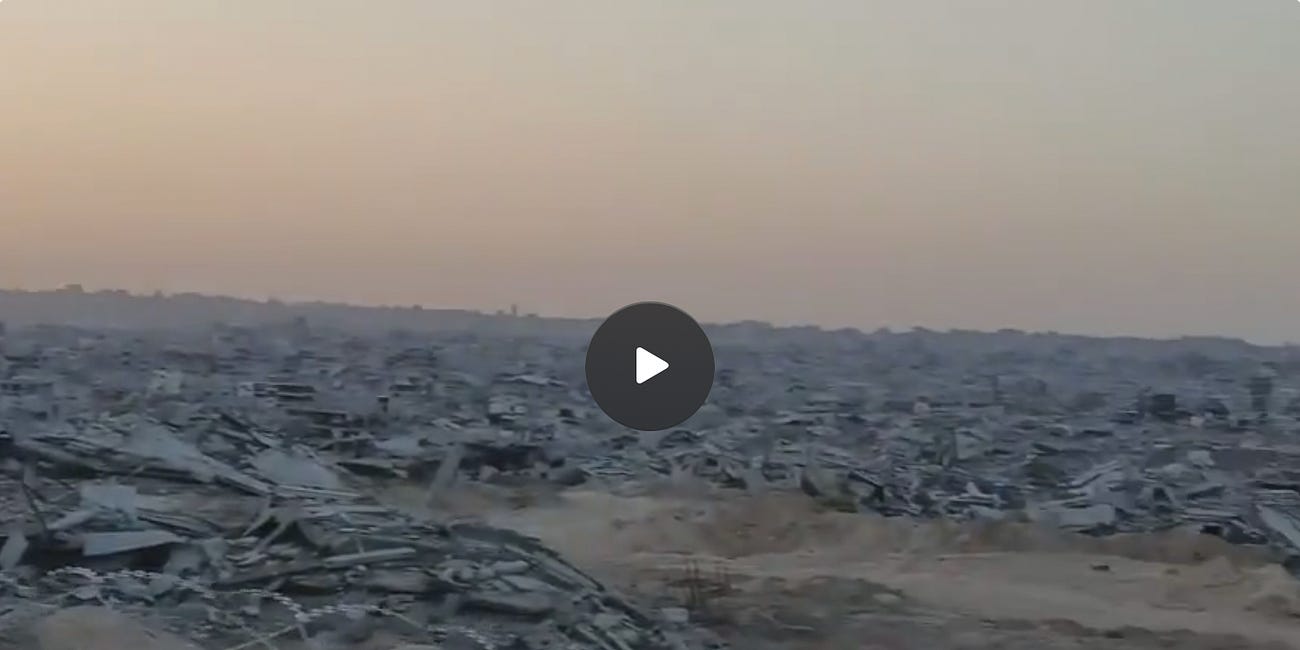 ⚠️ Israel completely erased a Palestinian city the size of Ann Arbor, Michigan :: VIDEO OF THE DAY for October 28th, 2025