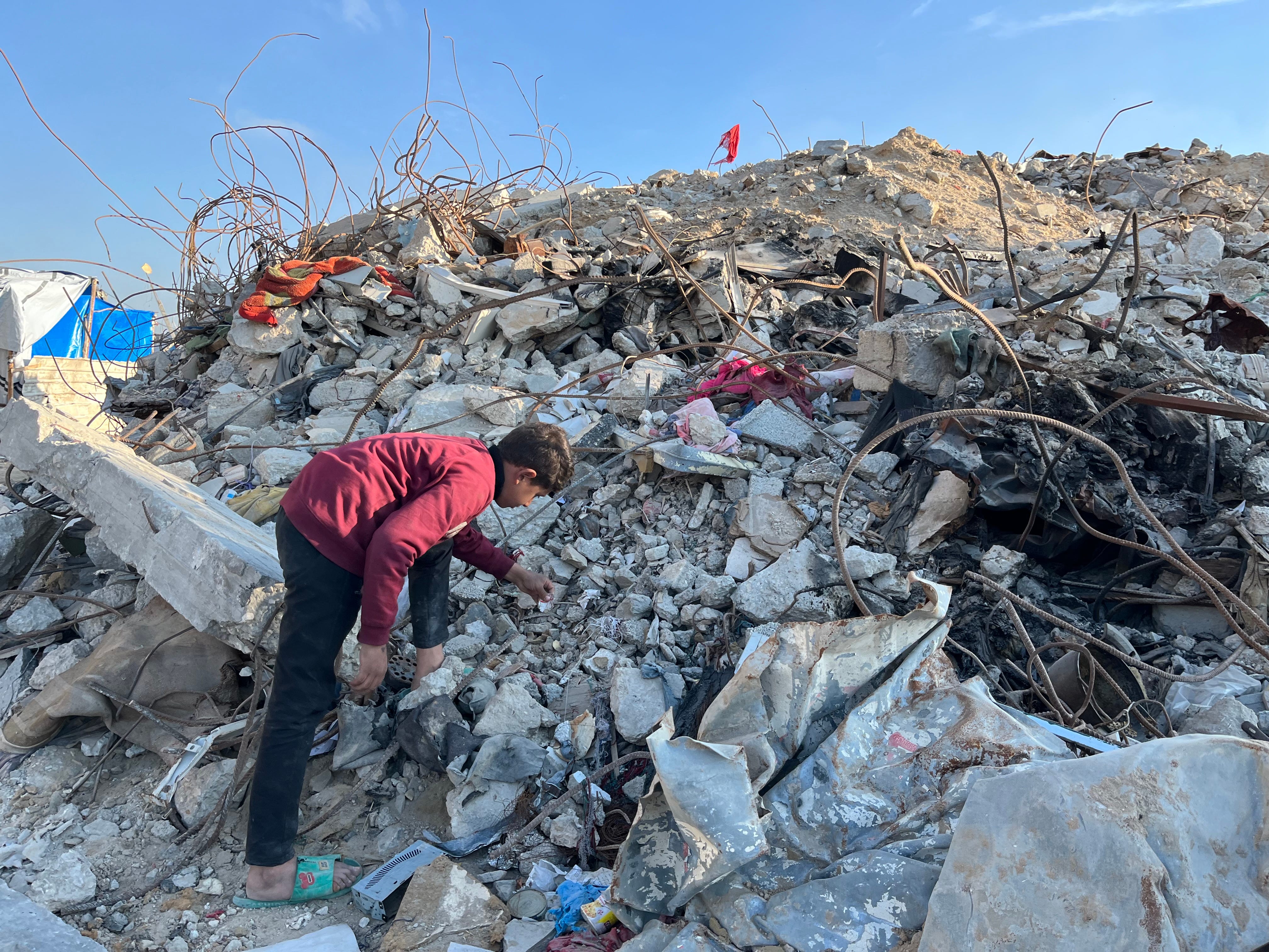 Jabaliya Is Now a City of Rubble - by Abubaker Abed