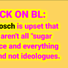 ATTACK ON BL: Jo Bartosch is upset that women aren't all "sugar and spice and everything nice," and not ideologues.