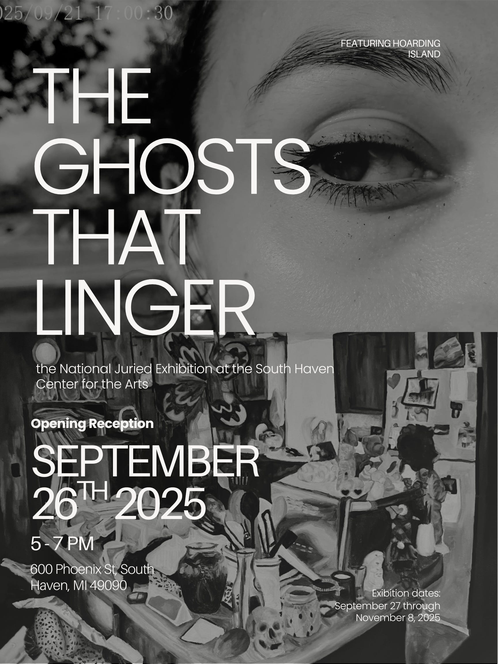 The Ghosts That Linger - by Dani - The Stretched Canvas