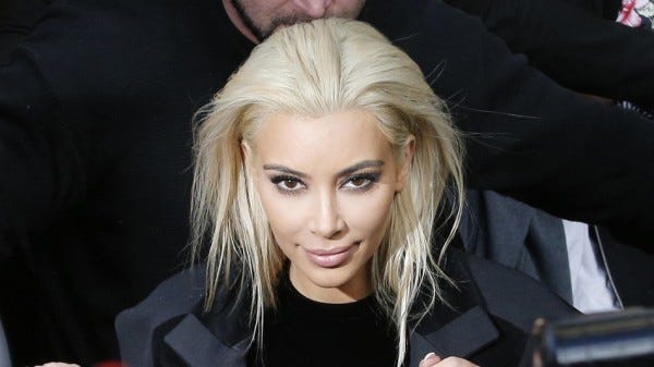 kim kardashian goes blonde for butte of jokes 2015 kim kardashian goes blonde for butte of jokes 2015