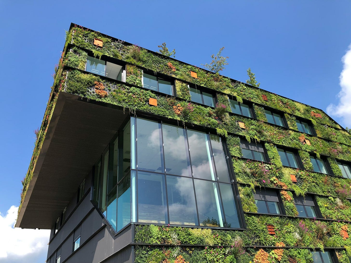 College campus building Aeres Hogeschool Almere. Plants on the inside and outside! College campus building Aeres Hogeschool Almere. Plants on the inside and outside!