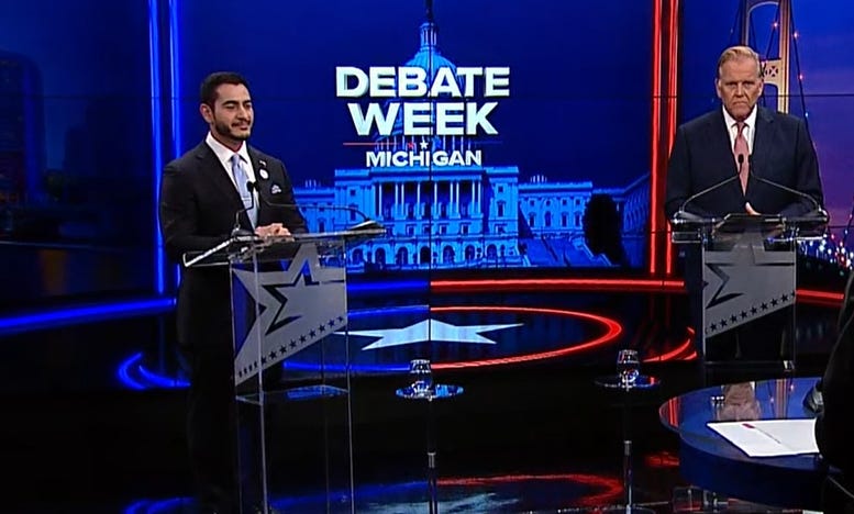 Abdul El-Sayed Wins Michigan Senate Debate Because Mike Rogers Can’t Shake Trump