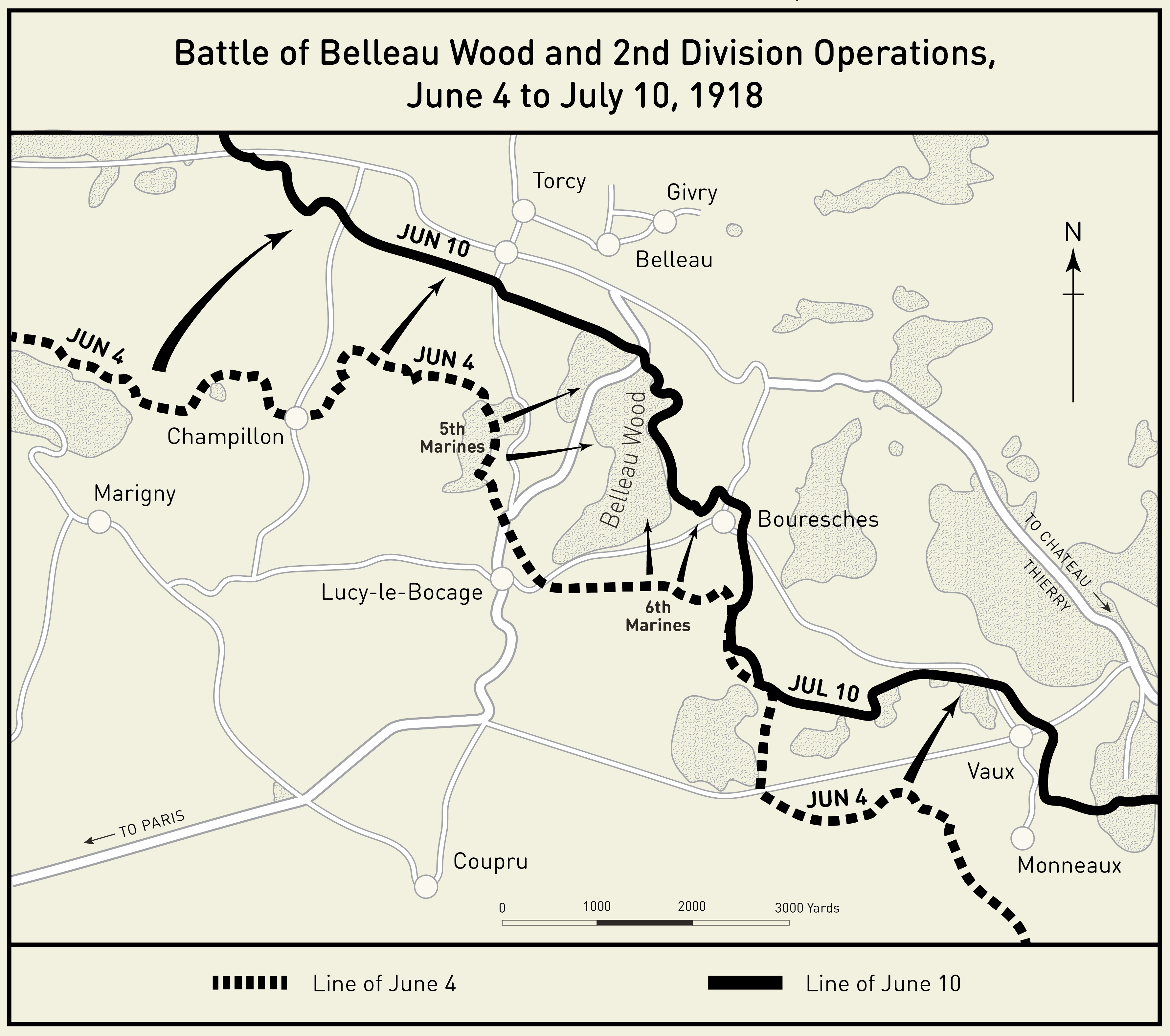 The Battle of Belleau Wood and the 1918 Rose Bowl