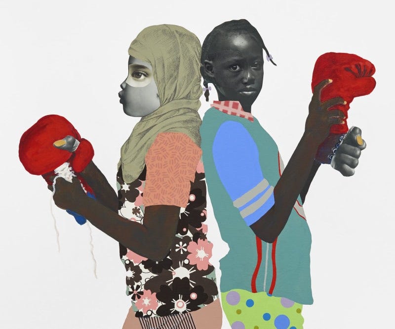 Deborah Roberts: If they come | Stephen Friedman Gallery