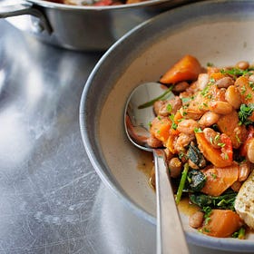 Mediterranean Giant Bean Skillet