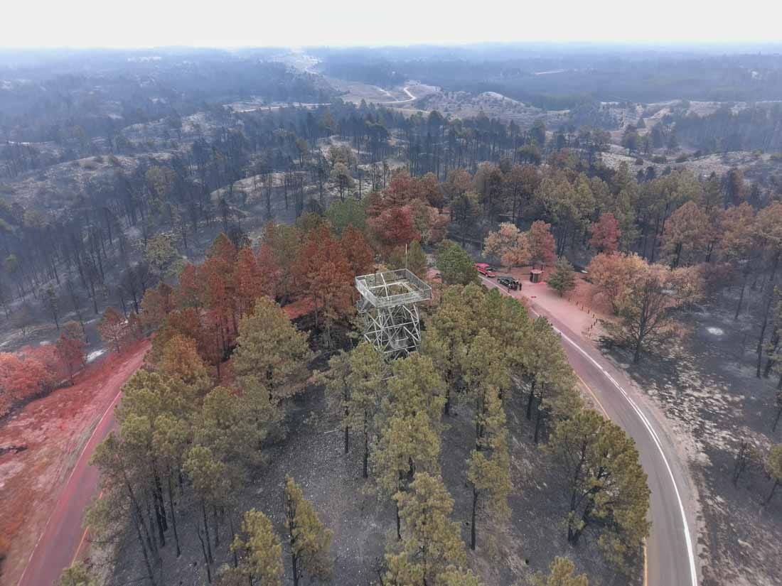 Bovee Fire Scott lookout tower