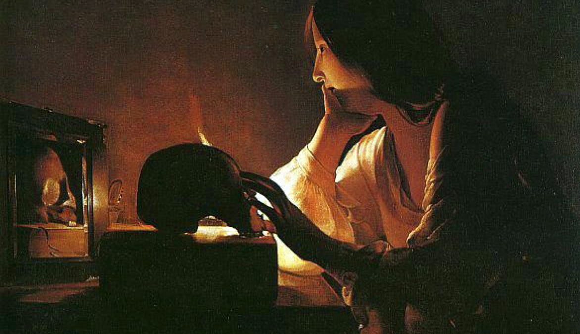Georges de La Tour's The Penitent Magdalene