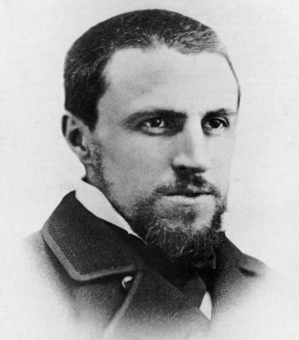Photograph of Gustave Caillebotte Photograph of Gustave Caillebotte